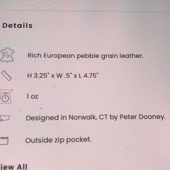 NEW Dooney & Bourke Pebble Grain Coin Case NEW BNWT Elephant 🤩 - Picture 5 of 10